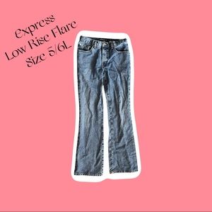 Express Low Rise Flare Size 5/6L